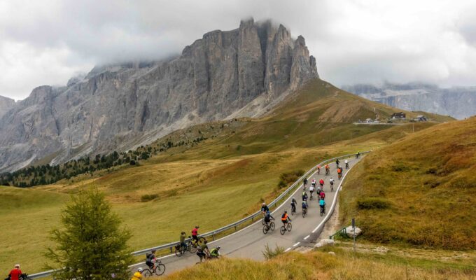 Val Gardena in bicicletta