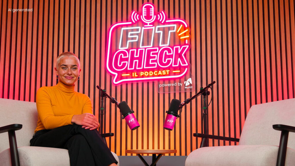 <b>McFIT e Fondazione Veronesi lanciano <b>FIT</b> CHECK:</b> prevenzione e <b>AI</b> insieme
